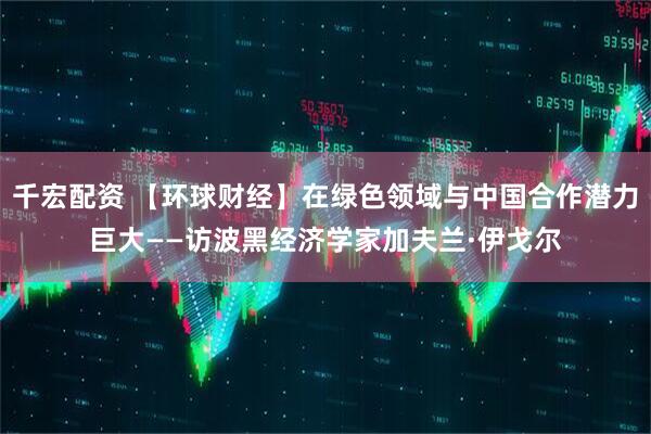 千宏配资 【环球财经】在绿色领域与中国合作潜力巨大——访波黑经济学家加夫兰·伊戈尔